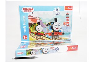 PUZZLE TREFL 24 el. MAXI Tomek i Percy na torach