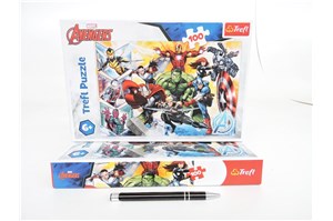 PUZZLE TREFL 100 EL SIŁA AVENGERSÓW MARVEL  /12