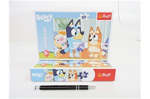 PUZZLE TREFL 30 el. Z Bluey zawsze jest wesoło