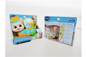 *VTECH Motylek Cyrylek  interakt., św/dźw.,bat,