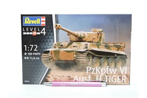 *REVELL czołg 1:72  PZKPFW VI TIGER AUSF. H