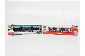 *DICKIE CITY Siemens, tramwaj, 40 cm, nieb., kart.
