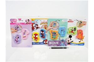 AST. KREDA 2D - Spidey, Stitch, Micky, Minnie