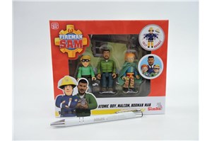 STRAŻAK SAM ZESTAW 3 FIGUREK  5-7cm KART.