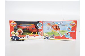 STRAŻAK Sam Helikopter Wallaby z figurką, 24 cm