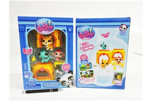 LITTLEST PET SHOP, figurka, zest., DŻUNGLA, 3fig