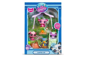 LITTLEST PET SHOP zest., S2 camping z 3 fig.