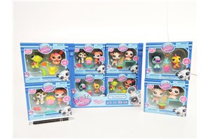 AST. LITTLEST PET SHOP figurki, S2 Paris, 2pak