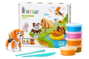 *HEY CLAY zestaw psi przyjaciele 15 pak