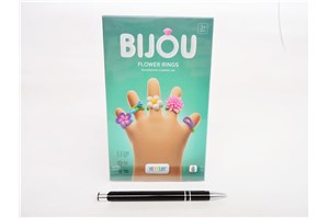 *HEY CLAY, masa plast., BIJOU, PIERŚCIONKI KWIATY