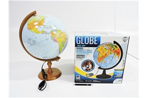 *GLOBUS 320mm, polit.-fizyczny, LED,         kart