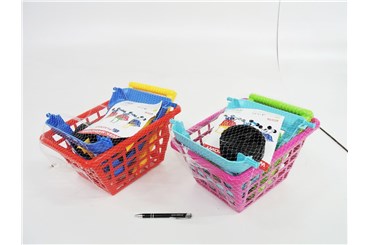 AST. WÓZEK MARKETOWY, plast., 30x32x59 cm,    sia.