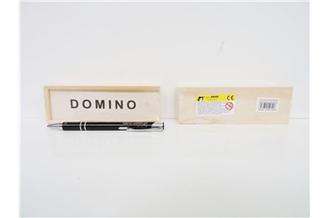 DOMINO, drew., 15x3x4 cm