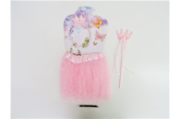 SPÓDNICA 31x29 cm, z diademem i różdzką,    blist.