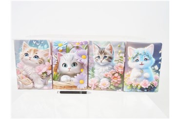 AST. NOTES A5, kotki, 4 wz.,         fol.