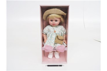 *LALKA dźw., 40 cm, w kapeluszu,    kart.