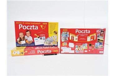 GRA MAŁA POCZTA, zest., 3+