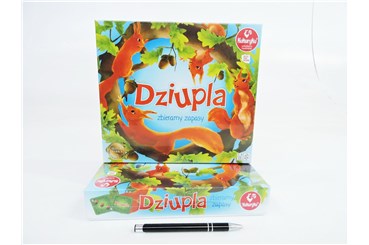 GRA DZIUPLA, zbieramy zapasy, planszowa, 6+