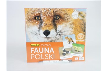 GRA MEMORY, Fauna Polski, pamięciowa, 5+