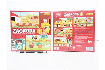 ZAGRODA 1 puzzle obserwacyjne