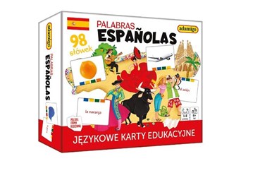 PALABRAS ESPANOLAS - językowe karty edukacyjne