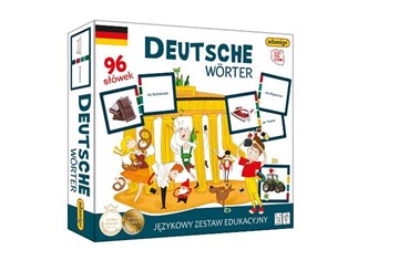 Deutsche Wörter - językowe karty edukacyjne