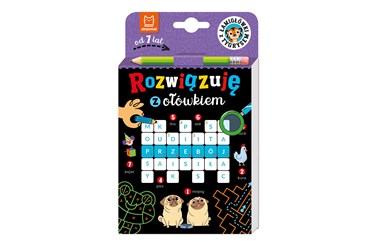 KSIĄŻ. Rozwiązuję z ołówkiem Łamigłówki z tygrysem