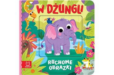 KSIĄŻ. Ruchome obrazki. W dżungli