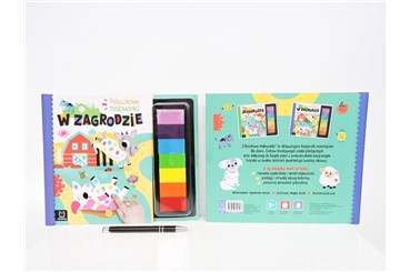 KSIĄŻ. PALUSZKOWE MALOWANKI - w zagrodzie