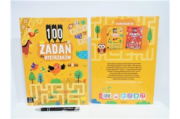 KSIĄŻ. 100 zadań dla bystrzaków od 6 lat