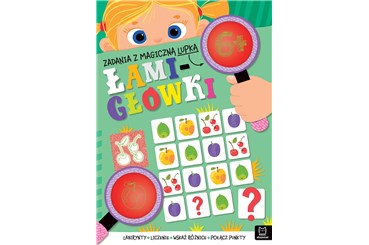KSIĄŻ. Zadania z magiczną lupką. ŁAMIGŁÓWKI 6+