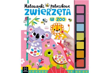 KSIĄŻ. Malow. Paluszk. Zwierz. w zoo