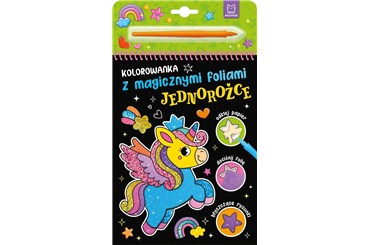 KSIĄŻ. Kolorowanka z magicznymi foliami Jednorożce