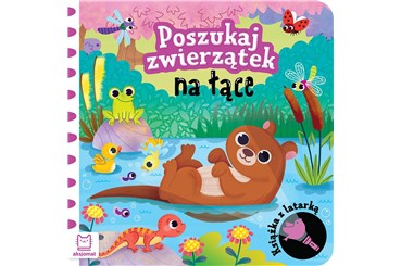 *KSIĄŻ. Poszukaj zwierzątek na łące z latarką