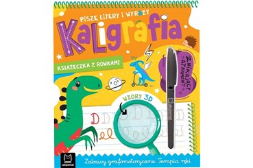 KSIĄŻ. Piszę litery i wyrazy Kaligrafia z rowkami
