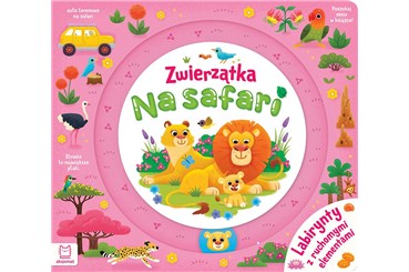 KSIĄŻ. Zwierzątka na safari. Labirynty z ruch. ele