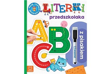 KSIĄŻ. LITERKI PRZEDSZK. Z PISAKIEM