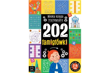 KSIĄŻ. 202 łamigłówki Wielka księga zgadywanek 7-9