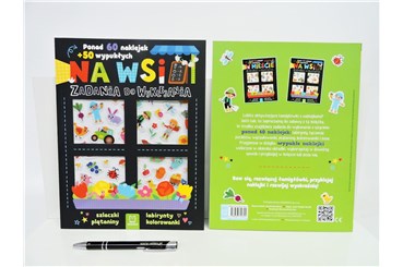 KSIĄŻ. NA WSI, zadania do wyklejania