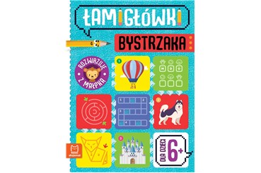 KSIĄŻ. Łamigłówki bystrzaka Rozwiązuję z małpką