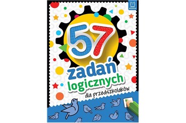 KSIĄŻ. 57 zadań logicznych dla przedszkolaków