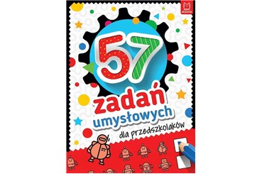 KSIĄŻ. 57 zadań umysłowych dla przedszkolaków