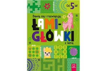 KSIĄŻ. Bawię się i rozwiązuję Łamigłówki z lamą