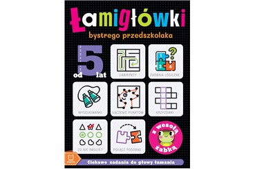 KSIĄŻ. Łamigłówki bystrego przedszkolaka z żabką