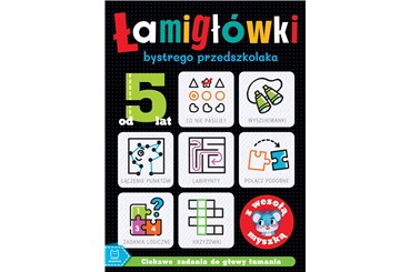 KSIĄŻ. Łamigłówki bystrego przedszkolaka z myszką