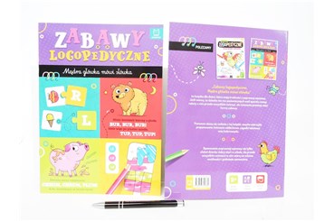 KSIĄŻ. Zabawy logopedyczne przedszkolaka.