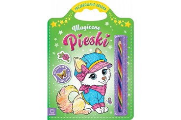 KSIĄŻ. Zaczarowana kredka - Magiczne pieski