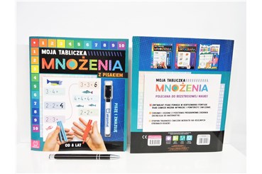 KSIĄŻ. Tabliczka mnożenia z pisakiem, 8+