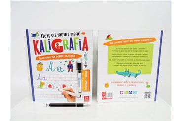 KSIĄŻ. Kaligrafia. Uczę się ładnie pisać.