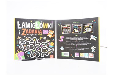 KSIĄŻ. Labirytny i zadania dla bystrzaka od 5 lat